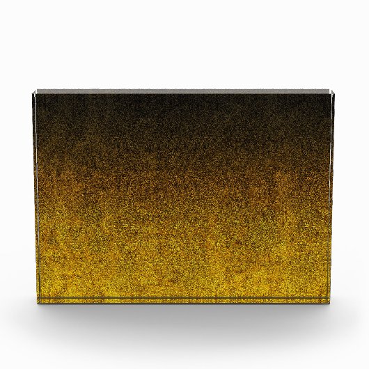 Falln Yellow & Black glitter gradiënt Fotoblokken (Voorkant)