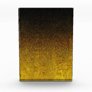 Falln Yellow & Black glitter gradiënt Fotoblokken