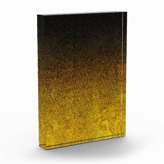 Falln Yellow & Black glitter gradiënt Fotoblokken (Links)
