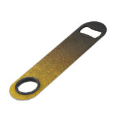 Falln Yellow & Black glitter gradiënt Speed Flessenopener (Achterkant Gekanteld)