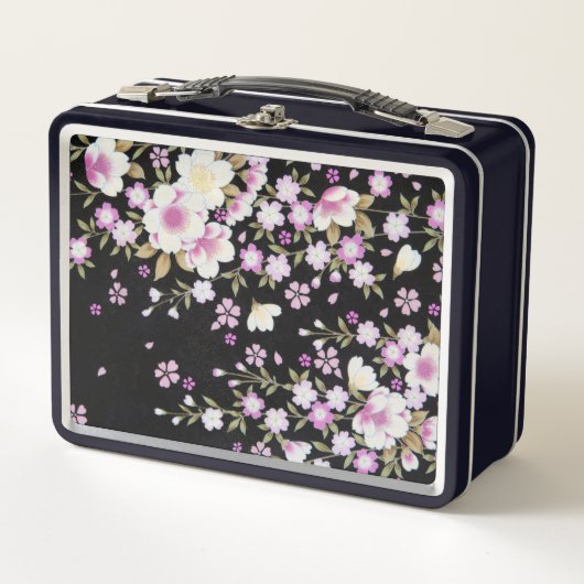 Fallon Cascading Pink Flowers (Voorkant)