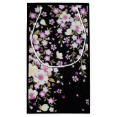 Fallon Cascading Pink Flowers Klein Cadeauzakje (Achterkant)