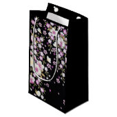 Fallon Cascading Pink Flowers Klein Cadeauzakje (Voorkant Gekanteld)