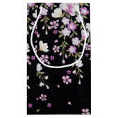 Fallon Cascading Pink Flowers Klein Cadeauzakje (Achterkant)