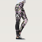 Fallon Cascading Pink Flowers Leggings (Rechts)