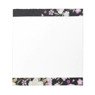 Fallon Cascading Pink Flowers Notitieblok