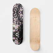 Fallon Cascading Pink Flowers Persoonlijk Skateboard (Voorkant)