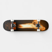 Fallon Fire Originele Kunst Persoonlijk Skateboard (Horizontaal)