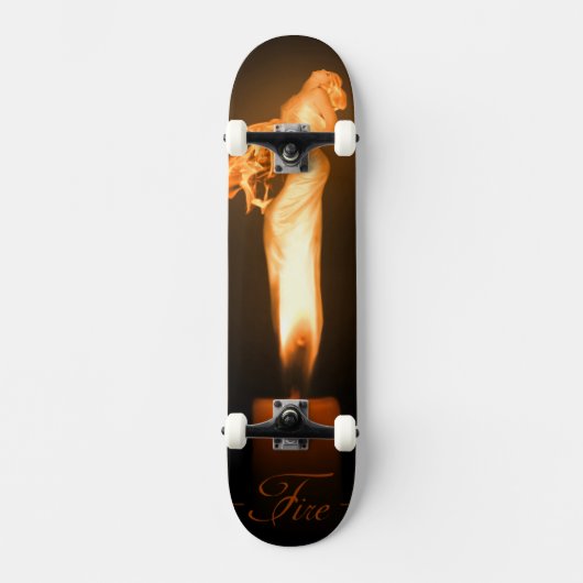 Fallon Fire Originele Kunst Persoonlijk Skateboard (Voorkant)