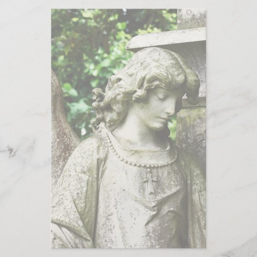 Fallon Garden Angel Briefpapier (Voorkant)