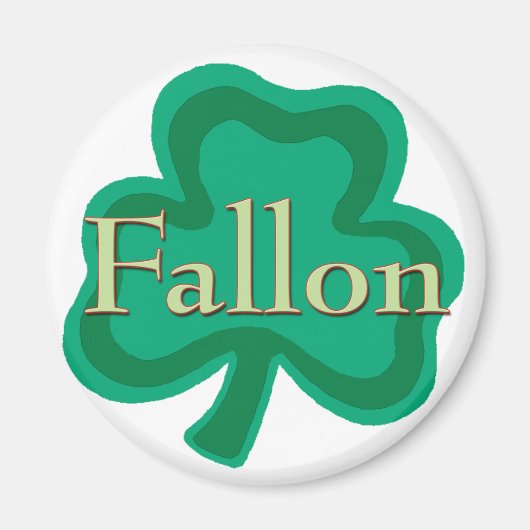 Fallon Irish Magnet (Voorkant)