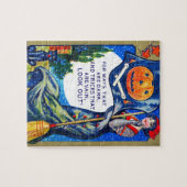 Fallon kijkt uit naar Halloween Time Legpuzzel (Horizontaal)