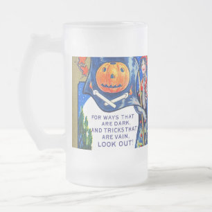 Fallon kijkt uit naar Halloween Time Matglas Bierpul
