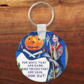 Fallon kijkt uit naar Halloween Time Sleutelhanger (Voorkant)