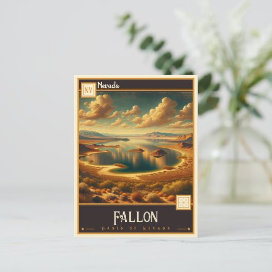 Fallon, Nevada |  Briefkaart (Staand voorkant)