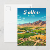 Fallon, Nevada Briefkaart (Voorkant / Achterkant)