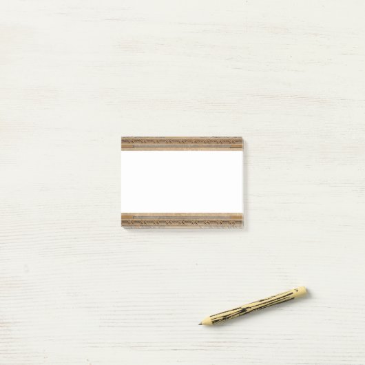 Fallon Old Knotwork-papier Post-it® Notes (Op bureau)