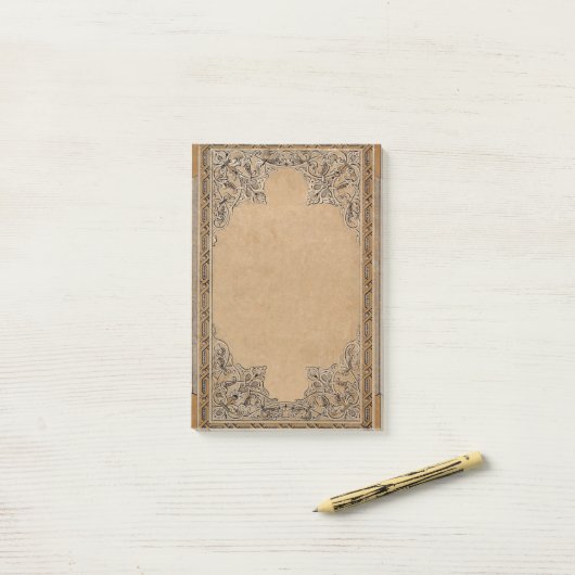 Fallon Old Knotwork-papier Post-it® Notes (Op bureau)