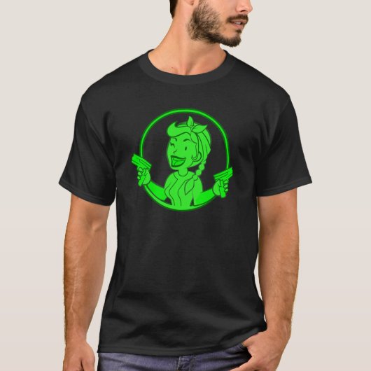 Fallout 4 Mannen Parody Shirt (Voorkant)