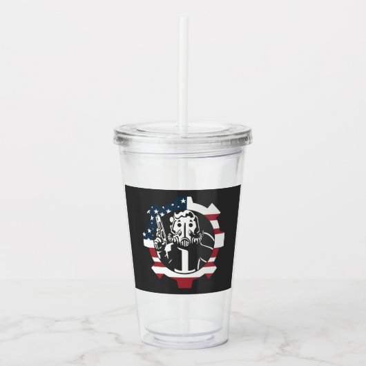 Fallout Gamer Acryl Drinkbeker (Voorkant)