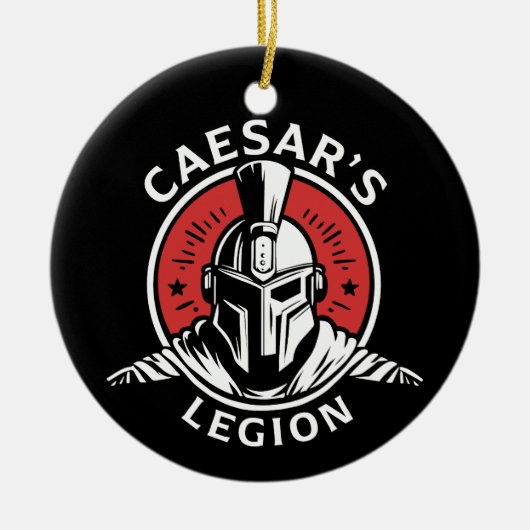 Fallout Kerst Ornament Caesars Legioen (Voorkant)