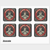 Fallout New Vegas Caesars Legioen Vierkante Sticker (Vel)