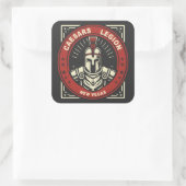 Fallout New Vegas Caesars Legion Vierkante Sticker (Tas)