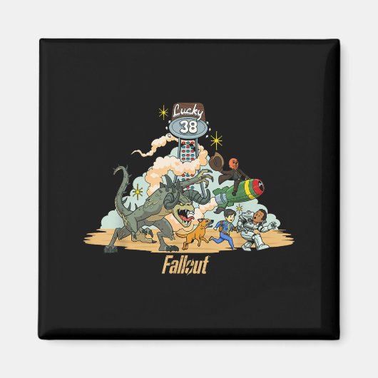 Fallout - New Vegas Magneet (Voorkant)