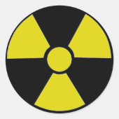 Fallout Ronde Sticker (Voorkant)