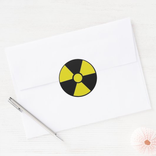 Fallout Ronde Sticker (Envelop)