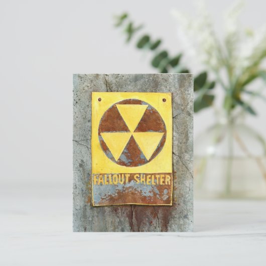 Fallout Shelter #2 Briefkaart (Staand voorkant)