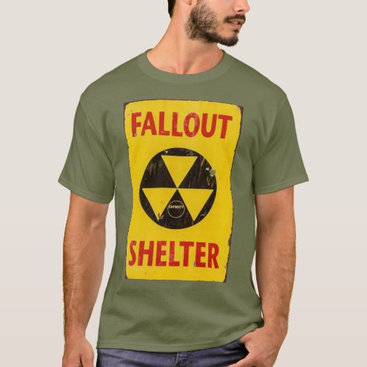 Fallout Shelter ☢️ Herfst-out Nukes T-shirt (Voorkant)
