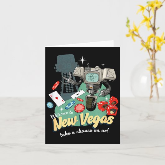 Fallout - Take A Chance  Kaart (Gele Bloem)