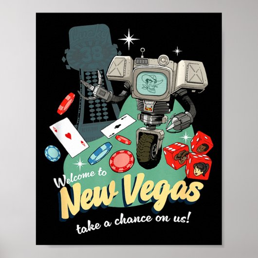 Fallout - Take A Chance  Poster (Voorkant)