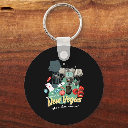 Fallout - Take A Chance  Sleutelhanger (Voorkant)
