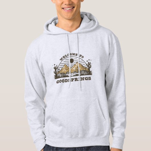 Fallout Welcome To Goodsprings New Vegas Hoodie (Voorkant)
