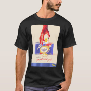 Fallout - Yum Yum Deviled Eggs Retro Ad T-shirt