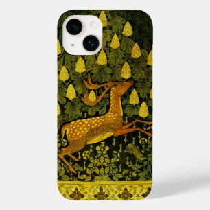 FALLOW DEER, FLOWERS CHESTNUT TREE Green Yellow Case-Mate iPhone 14 Hoesje