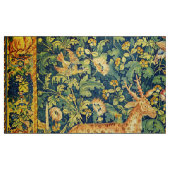 FALLOW DEER PAIR, GOTHISCHE FANTASY FLOWERS, Green Stof (Fat Quarter)