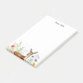 Fallow Doe Deer Gepersonaliseerd Post-it® Notes (Schuin)