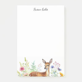 Fallow Doe Deer Gepersonaliseerd Post-it® Notes