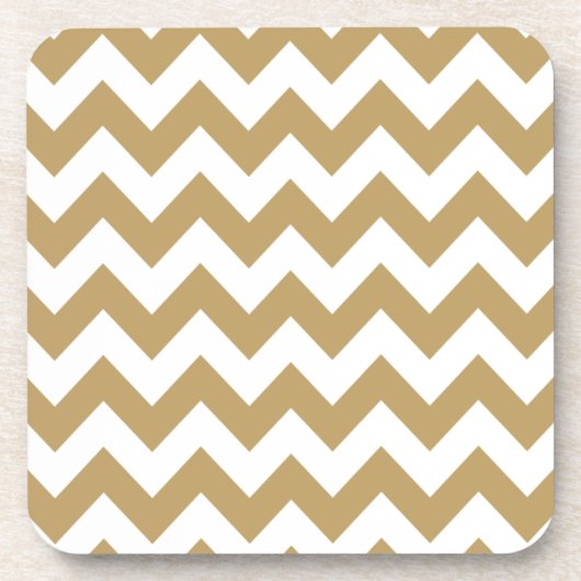 Fallow Neutral Chevron Onderzetter (Voorkant)