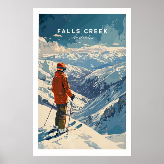 Falls Creek Print Australia 1 (Voorkant)