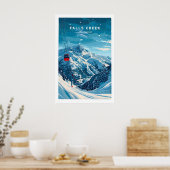Falls Creek Reisposter - Australië 1 Poster (Keuken)