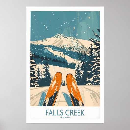 Falls Creek Ski-poster 1 Poster (Voorkant)
