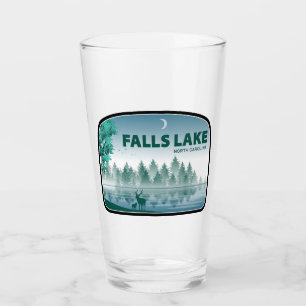 Falls Lake North Carolina Herten Glas