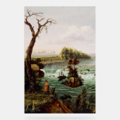 Falls of Saint Anthony by Henry Lewis Acryl Bord (Voorkant)