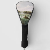 Falls of Saint Anthony by Henry Lewis Golfheadcover (Voorkant)