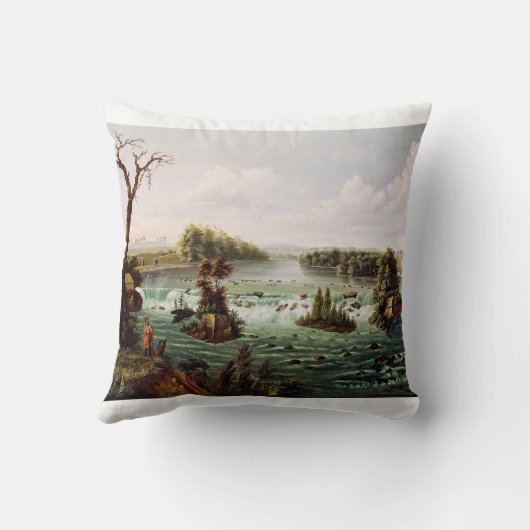 Falls of Saint Anthony by Henry Lewis Kussen (Achterkant)