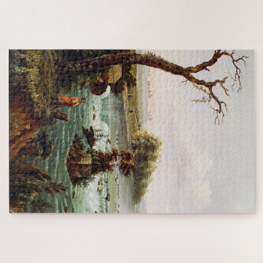 Falls of Saint Anthony by Henry Lewis Legpuzzel (Horizontaal)